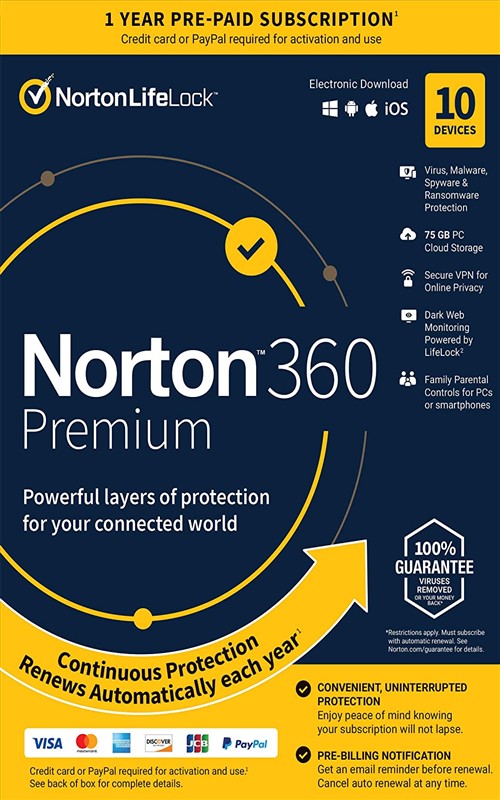 norton 360 with lifelock cost